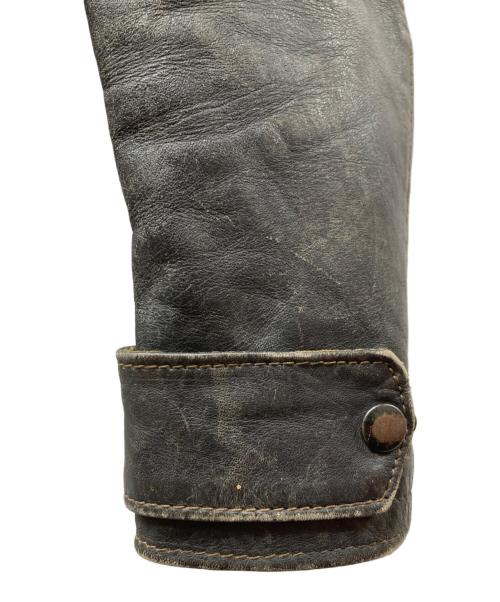 Buco（ブコ）Buco (ブコ) 50's 青タグ HORSEHIDE ダブルレザーライダース ジャケット ブラック サイズ:表記無しの古着・服飾アイテム
