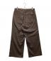 BADWAY (バッドウェイ) Dickies (ディッキーズ) Stripe Chino pant ストライプチノパンツ ブラウン×ホワイト サイズ:L：14000円