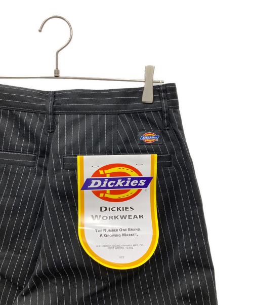 BADWAY（バッドウェイ）BADWAY (バッドウェイ) Dickies (ディッキーズ) Stripe Chino pants ストライプチノパンツ ブラック サイズ:M 未使用品の古着・服飾アイテム