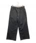 BADWAY（バッドウェイ）の古着「Stripe Chino pants ストライプチノパンツ」｜ブラック