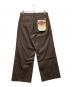 BADWAY (バッドウェイ) Dickies (ディッキーズ) Stripe Chino pants ストライプチノパンツ ブラウン×ホワイト サイズ:M 未使用品：15000円