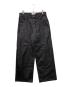 BADWAY（バッドウェイ）の古着「Herringbone studs denim pants ヘリンボーンスタッズデニムパンツ」｜ブラック