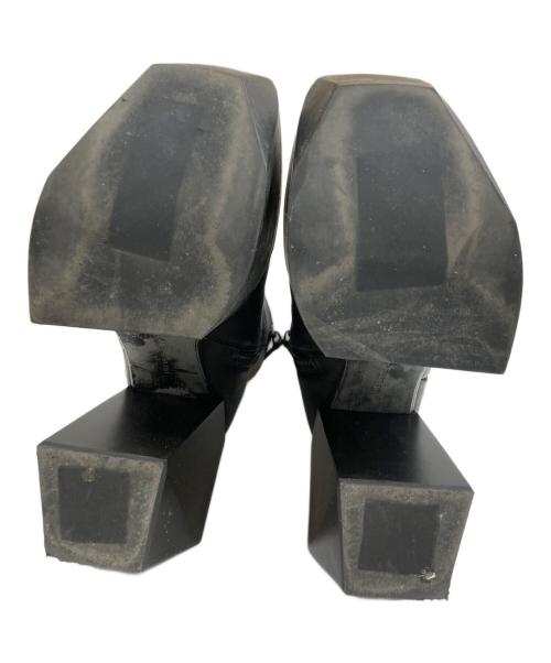 UNITED NUDE（ユナイテッドヌード）UNITED NUDE (ユナイテッドヌード) Stage Boot ポリゴンヒール プラットフォーム ブーツ ブラック サイズ:SIZE 36の古着・服飾アイテム