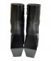中古・古着 UNITED NUDE (ユナイテッドヌード) Stage Boot ポリゴンヒール プラットフォーム ブーツ ブラック サイズ:SIZE 36：10000円