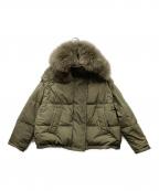 yves salomonイヴサロモン）の古着「OVERSIZED DOWN JACKET 3WAYダウンジャケット」｜カーキ