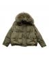 YVES SALOMON（イヴサロモン）の古着「OVERSIZED DOWN JACKET 3WAYダウンジャケット」｜カーキ