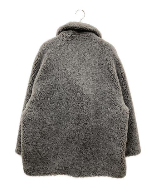 Whim Gazette（ウィムガゼット）Whim Gazette (ウィムガゼット) THE PAUSE ボアコート グレー サイズ:Sの古着・服飾アイテム