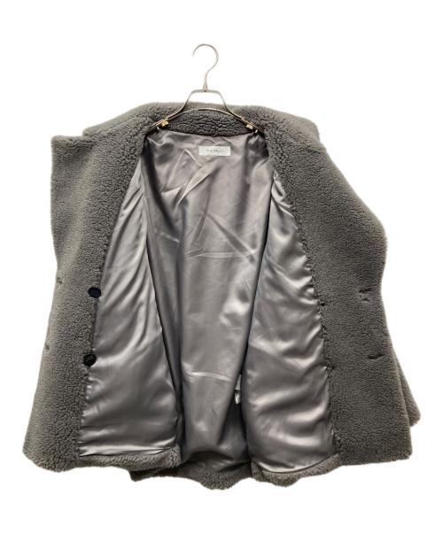 Whim Gazette（ウィムガゼット）Whim Gazette (ウィムガゼット) THE PAUSE ボアコート グレー サイズ:Sの古着・服飾アイテム