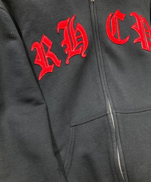 giant（ジャイアント）giant (ジャイアント) Red Hot Chili Peppers ジップパーカー ブラック×レッド サイズ:SIZE smallの古着・服飾アイテム
