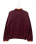 UNUSED (アンユーズド) 5G Wool pullover knit ウールプルオーバーニット エンジ×オレンジ サイズ:2：10000円