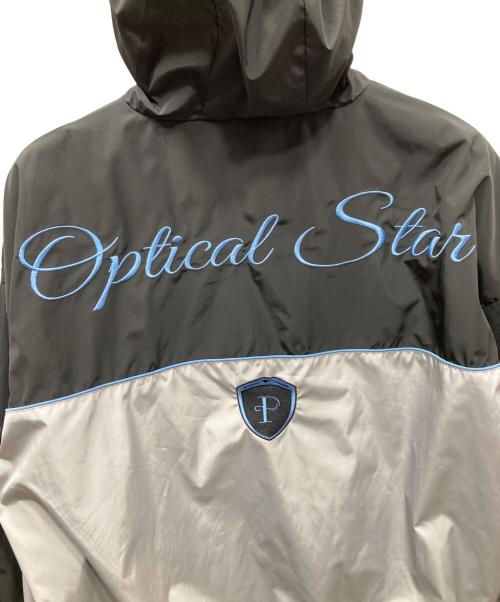 PARAH（パラ）PARAH (パラ) OPTICAL STAR (オプティカルスター) ナイロンジャケット ブラック サイズ:Mの古着・服飾アイテム