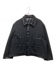 Lui's×ITTI（ルイス×イッチ）の古着「ツイード4POCKET JKT」｜ブラック
