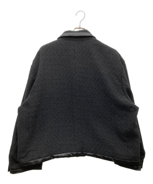 Lui's（ルイス）Lui's (ルイス) ITTI (イッチ) ツイード4POCKET JKT ブラック サイズ:表記無しの古着・服飾アイテム