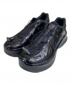 SALOMON×COMME des GARCONSサロモン×コムデギャルソン）の古着「XT-WHISPER Void Platform プラットフォームミッドソール トレイルスニーカー」｜ブラック