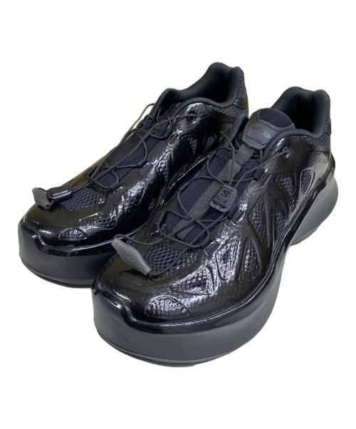 SALOMON（サロモン）SALOMON (サロモン) COMME des GARCONS (コムデギャルソン) XT-WHISPER Void Platform プラットフォームミッドソール トレイルスニーカー ブラック サイズ:SIZE 23.5cmの古着・服飾アイテム
