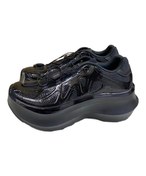 SALOMON（サロモン）SALOMON (サロモン) COMME des GARCONS (コムデギャルソン) XT-WHISPER Void Platform プラットフォームミッドソール トレイルスニーカー ブラック サイズ:SIZE 23.5cmの古着・服飾アイテム