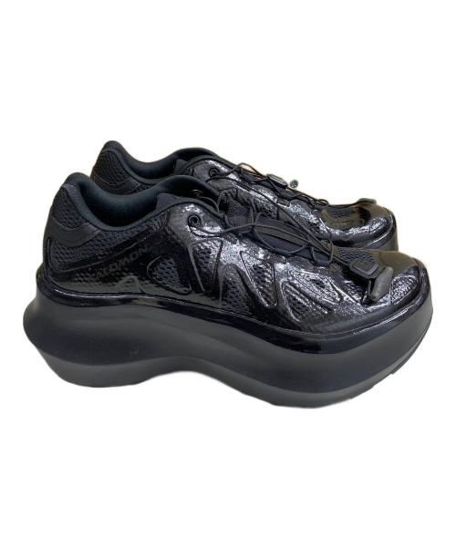 SALOMON（サロモン）SALOMON (サロモン) COMME des GARCONS (コムデギャルソン) XT-WHISPER Void Platform プラットフォームミッドソール トレイルスニーカー ブラック サイズ:SIZE 23.5cmの古着・服飾アイテム