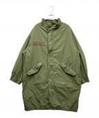 DEUXIEME CLASSEドゥーズィエム クラス）の古着「military coat ミリタリーコート」｜オリーブ