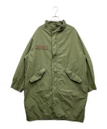 DEUXIEME CLASSE（ドゥーズィエム クラス）の古着「military coat ミリタリーコート」｜オリーブ