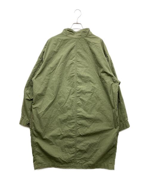 DEUXIEME CLASSE（ドゥーズィエム クラス）Deuxieme Classe (ドゥーズィエム クラス) military coat ミリタリーコート オリーブ サイズ:Freeの古着・服飾アイテム