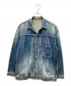 STAMMBAUM×L'appartementシュタンバウム×アパルトモン）の古着「別注 OVERSIZE DENIM JACKET デニムジャケット」｜ブルー