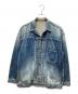 STAMMBAUM（シュタンバウム）の古着「別注 OVERSIZE DENIM JACKET デニムジャケット」｜ブルー