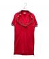 Vivienne Westwood RED LABEL（ヴィヴィアンウエストウッドレッドレーベル）の古着「ラブフリルポロワンピ」｜レッド