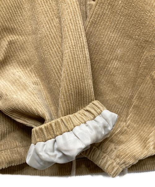SAPEur（サプール）SAPEur (サプール) コーデュロイトラック セットアップ ブラウン×ベージュ サイズ:SIZE Lの古着・服飾アイテム