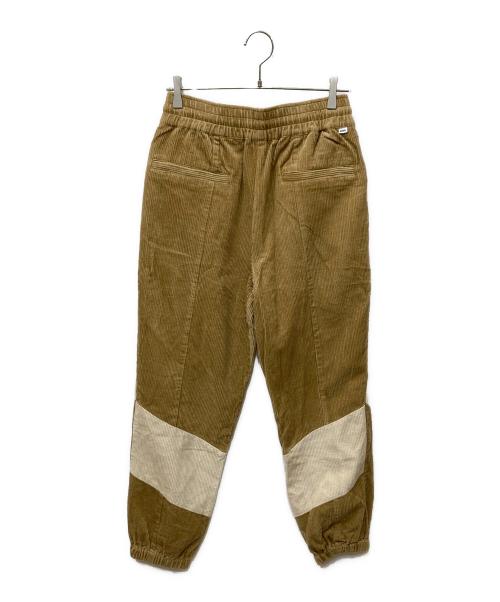 SAPEur（サプール）SAPEur (サプール) コーデュロイトラック セットアップ ブラウン×ベージュ サイズ:SIZE Lの古着・服飾アイテム