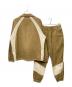 SAPEur (サプール) コーデュロイトラック セットアップ ブラウン×ベージュ サイズ:SIZE L：19000円