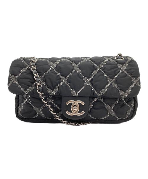 CHANEL（シャネル）CHANEL (シャネル) パリビザンス チェーンショルダーバッグ ブラック×グレーの古着・服飾アイテム