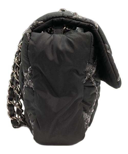 CHANEL（シャネル）CHANEL (シャネル) パリビザンス チェーンショルダーバッグ ブラック×グレーの古着・服飾アイテム