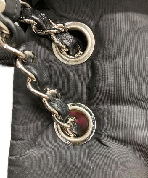 CHANEL（シャネル）CHANEL (シャネル) パリビザンス チェーンショルダーバッグ ブラック×グレーの古着・服飾アイテム