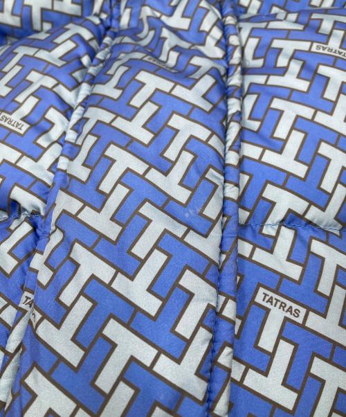 TATRAS（タトラス）TATRAS (タトラス) モノグラム ダウンジャケット ブルー サイズ:01の古着・服飾アイテム