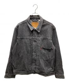 LEVI'S PReMIUM（リーバイス プレミアム）の古着「TYPE I TRACKER トラッカージャケット」｜ブラック