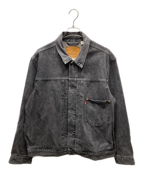 LEVI'S PReMIUM（リーバイス プレミアム）LEVI'S PReMIUM (リーバイス プレミアム) TYPE I TRACKER トラッカージャケット ブラック サイズ:SIZE XLの古着・服飾アイテム