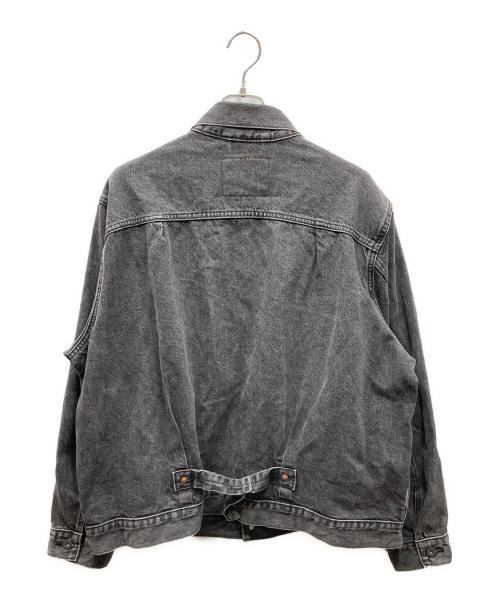 LEVI'S PReMIUM（リーバイス プレミアム）LEVI'S PReMIUM (リーバイス プレミアム) TYPE I TRACKER トラッカージャケット ブラック サイズ:SIZE XLの古着・服飾アイテム