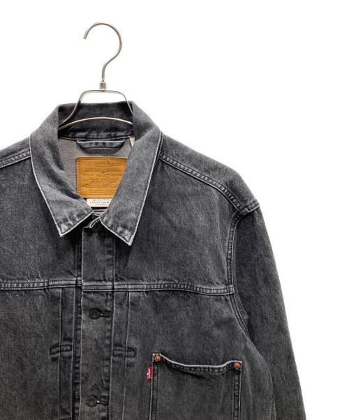 LEVI'S PReMIUM（リーバイス プレミアム）LEVI'S PReMIUM (リーバイス プレミアム) TYPE I TRACKER トラッカージャケット ブラック サイズ:SIZE XLの古着・服飾アイテム