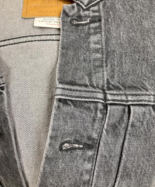 LEVI'S PReMIUM（リーバイス プレミアム）LEVI'S PReMIUM (リーバイス プレミアム) TYPE I TRACKER トラッカージャケット ブラック サイズ:SIZE XLの古着・服飾アイテム