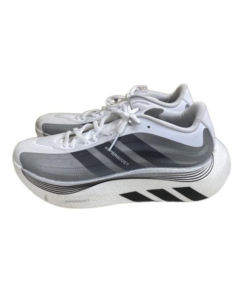 adidas（アディダス）adidas (アディダス) HYPERBOOST EPHR LT CBLACK ホワイト×グレー サイズ:SIZE 27cmの古着・服飾アイテム