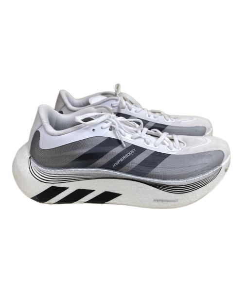 adidas（アディダス）adidas (アディダス) HYPERBOOST EPHR LT CBLACK ホワイト×グレー サイズ:SIZE 27cmの古着・服飾アイテム