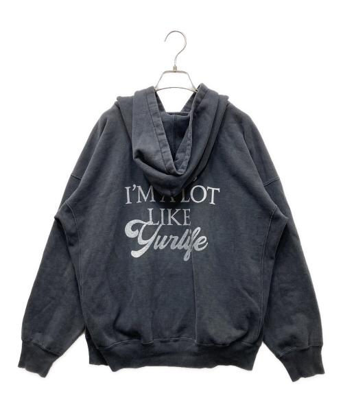 DEUXIEME CLASSE（ドゥーズィエム クラス）Deuxieme Classe (ドゥーズィエム クラス) Swag フーディー フェードグレー サイズ:FREEの古着・服飾アイテム