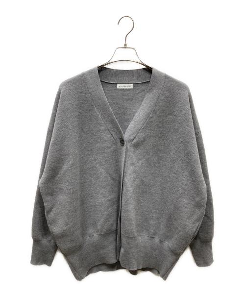 Myweakness（マイウィークネス）MYWEAKNESS (マイウィークネス) Vネックカーディガン グレー サイズ:SIZE Freeの古着・服飾アイテム