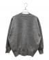 MYWEAKNESS (マイウィークネス) Vネックカーディガン グレー サイズ:SIZE Free：12000円