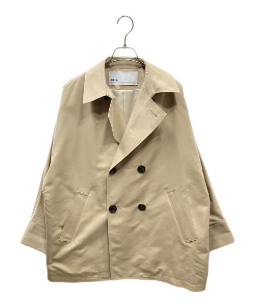 ticca（ティッカ）TICCA (ティッカ) miniテントトレンチコート ベージュ サイズ:SIZE 1の古着・服飾アイテム