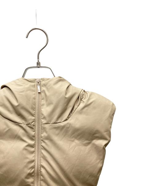 CALUX（キャラクス）CALUX (キャラクス) DeuxiemeClasse ダウンベスト PUFFR ベージュ サイズ:SIZE Freeの古着・服飾アイテム