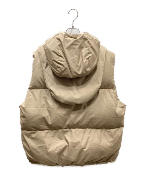 CALUX（キャラクス）CALUX (キャラクス) DeuxiemeClasse ダウンベスト PUFFR ベージュ サイズ:SIZE Freeの古着・服飾アイテム