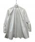 IRENE (アイレネ) Silky Leather Shirt Jacket シルキーレザーシャツジャケット ホワイト サイズ:S：12000円