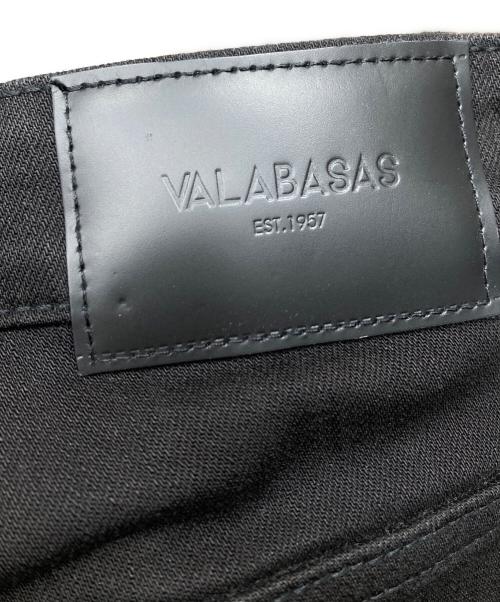 VALABASAS（バラバサス）VALABASAS (バラバサス) マルチギミックワイドデニムパンツ ブラック サイズ:SIZE 32の古着・服飾アイテム