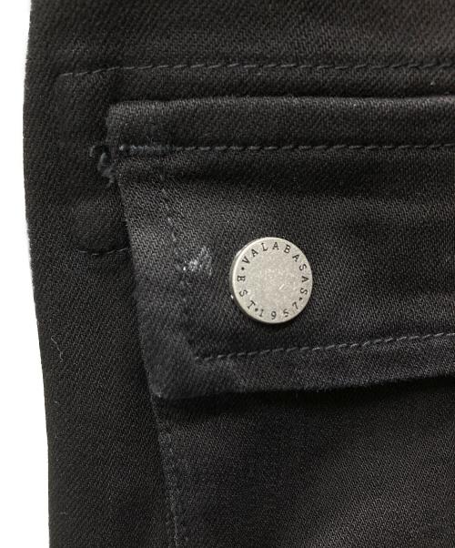 VALABASAS（バラバサス）VALABASAS (バラバサス) マルチギミックワイドデニムパンツ ブラック サイズ:SIZE 32の古着・服飾アイテム